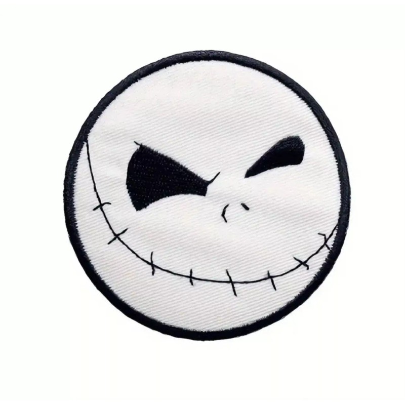 Unbranded Naughty Jack Skellington Nightmare Before Christmas Embroidered Iron On