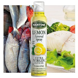 ITALIAN SCENTS Spray Extra Virgin Olive Oil with Basil, Rosemary, Lemon, Orange and Black Pepper (Pack of 4) 8.5 oz each