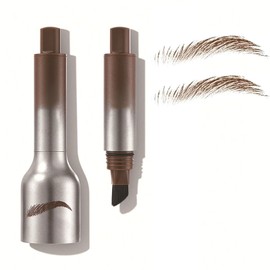 Liftique Brow Brush, Liftique Eyebrow Instant Brow Brush, Liquid Eyebrow Brush, Revorie Brow Fection Angled Brush & Dip (Auburn)