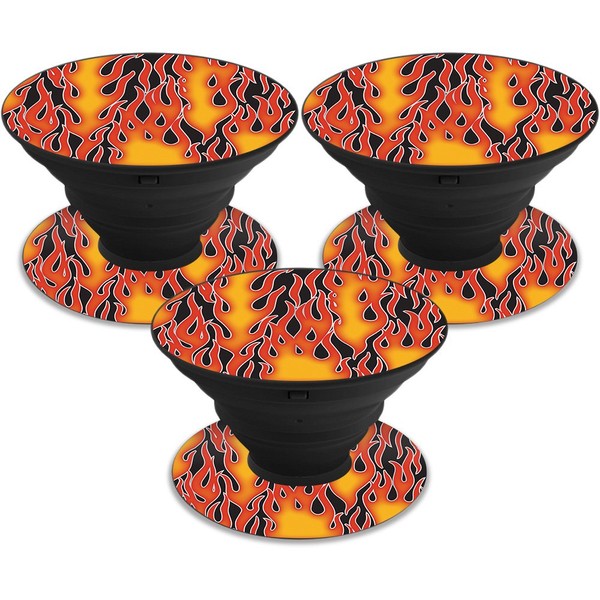 MightySkins Skin Compatible with PopSocket PopSocket - Hot Flames |