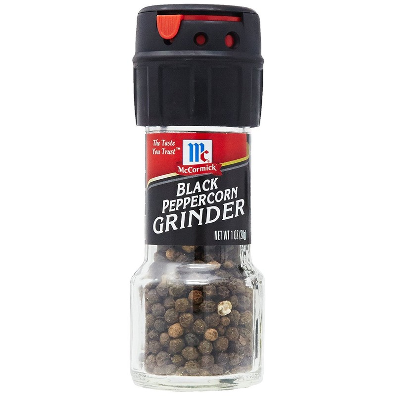McCormick Black Peppercorn Grinder, 1 OZ