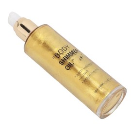 ZJchao Aceite Corporal con Glitter Líquido 100ml, Iluminador Facial de Larga Duración e Hidratante para Mejillas, Clavículas y Hombros, Brillo