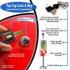 Gumball Machine Lock and Key - Top Lid Lock &