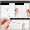DELORIGIN 4pcs Cat Ceiling Fan Pull Chain 4 Styles Cute
