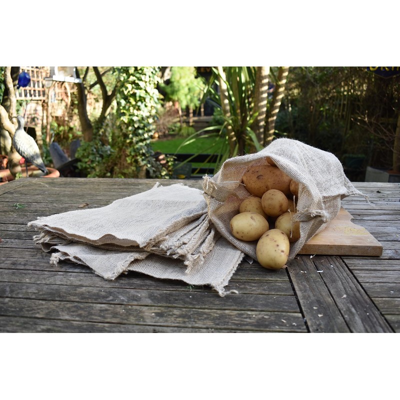 Nutley's Strong & Durable Hessian Jute Potato Sacks 30cm x