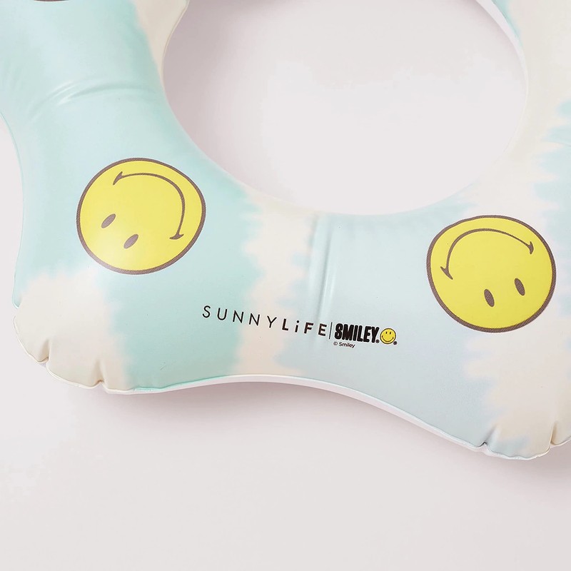 Sunnylife - Mouth-Blown Kiddy Swimming Bike - Smiley, World Sol