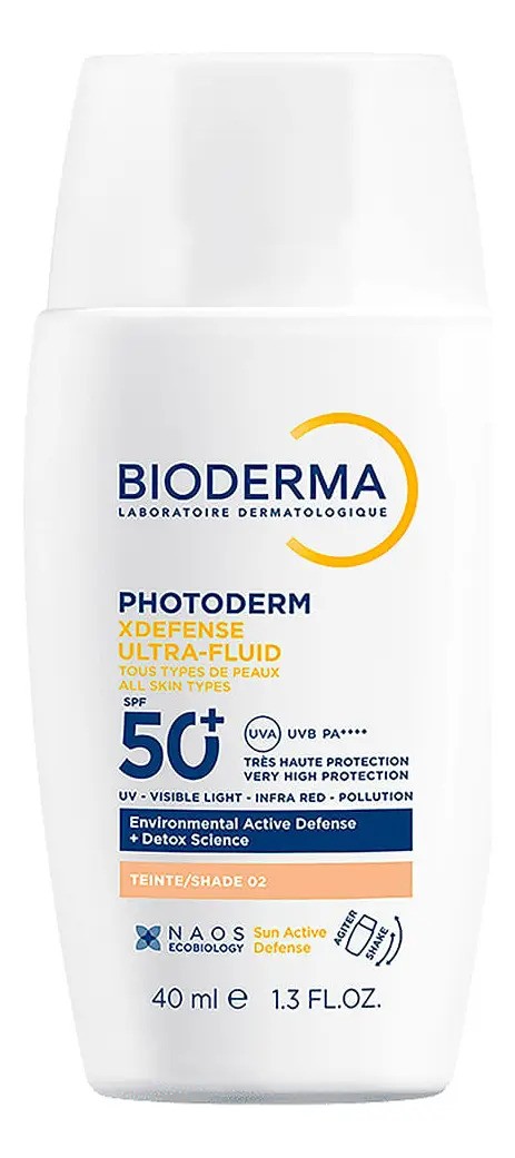 Bioderma Bloqueador Solar Photoderm Xdefense FPS50 Claro 40ml