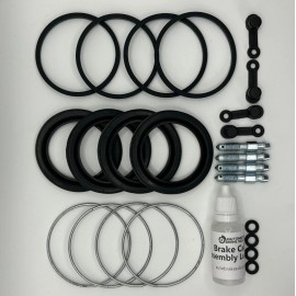 Automotive Brake Solutions Fits: 1971-1972 VW Bus Type 2 Transporter Front Brake Caliper Rebuild kit x2