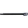 Koken 2010M.100-2 1/4 (6.35 mm) SQ. Hex Bit Socket, Total Length: 3.9 inches (100 mm), 0.08 inches (2 mm)
