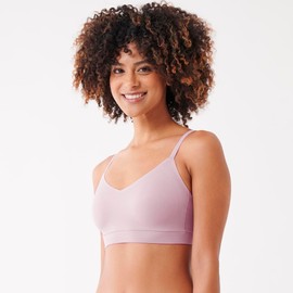 Floatley Cozy Adjustable Bra Comfort Wirefree Seamless Bra with Embedded Pad for Women Size S