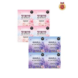 Onthebody 온더바디 플라워 휘핑 비누 90G x 8개 (블라썸/아이리스 2종 택1) On the Body Flower Whipping Soap 90G x 8pcs (Blossom/Iris Choose 1)
