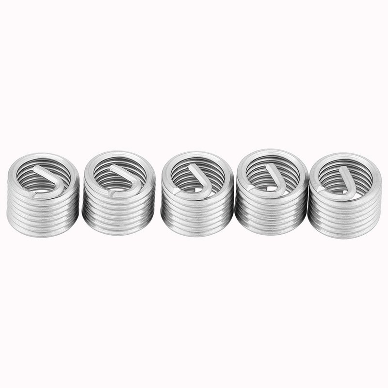 50 piezas M8 insertos de hilo de acero inoxidable alambre