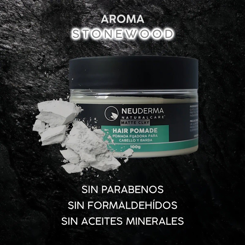 Pomada Arcilla Mate Para Cabello | Mate | Fuerte |