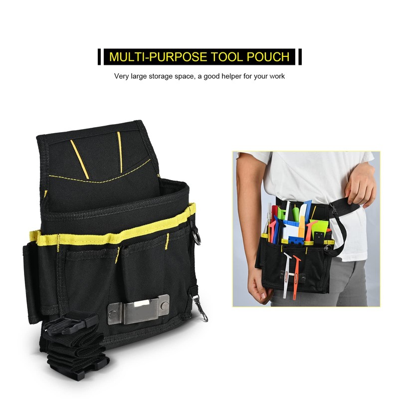 EHDIS Wrapping Tool Pouch with Belt Waist Waterproof Oxford Small