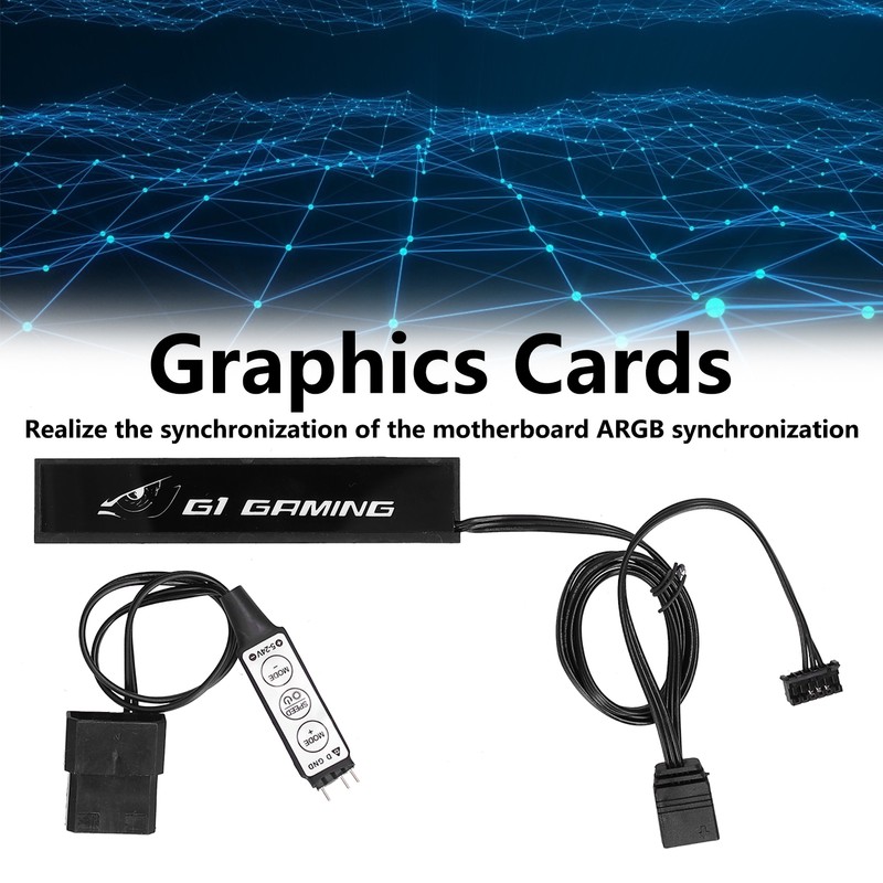 Graphics Card RGB Light Symphony Lighting Effects 3pin 6pin Easily