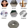 Tooperze Weather Stripping for Door,Self Adhesive Brush Window Seal Strip