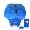 Trash Can Cover Biodegradable Odor Eliminating Bag with Elastic Rubber