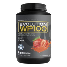 Evolution Wp100 Bote De 1400 G - 0 Carbs Y 0 Grasas Sabor Fresa                                                                                       
