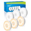 KALAHOL Motion Sensor Lights Indoor, Cupboard Lights, 6 Pack Stair