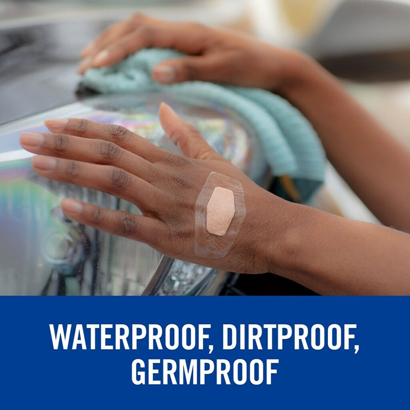 Nexcare Waterproof Clear Bandages, Covers and protect cuts, scrapes and