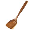 rismart 8pcs Wooden Cookware Kitchen Utensil Nonstick Natural Wood Spatula,