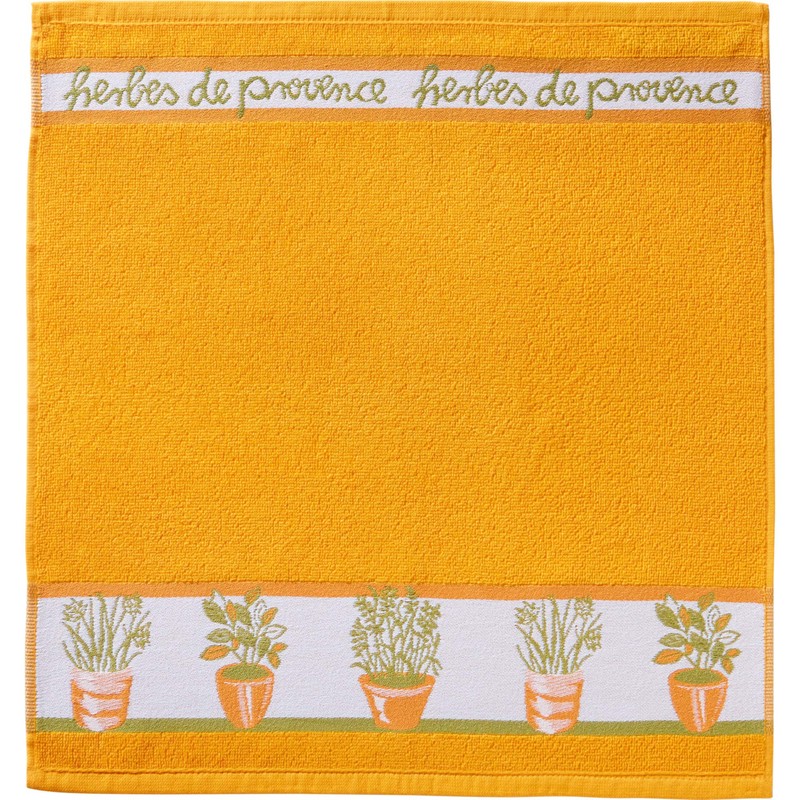 Kracht Terry Tea Towel "Herbs" Pack of 3 Cotton Herbs