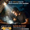 Samyoung 2 Pack Super Bright Rechargeable Work Light, 28 Hours