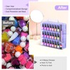 Beloving Nail Polish Organizer Case for 48 Bottles Nail Polish