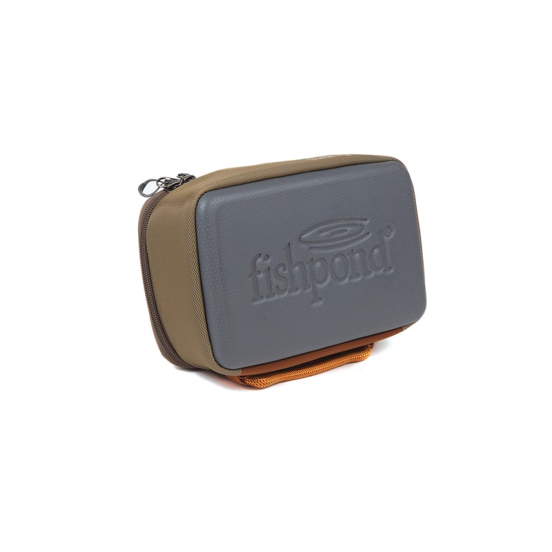 fishpond Ripple Reel Case, Large, Sand/Saddle Brown