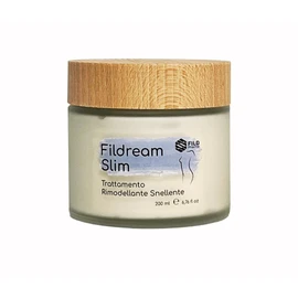 Fildream Slim – Schlankmachende Creme für Cellulite, Dehnungsstreifen und Straffung mit Shorts, straffende Haut, elastisch und straffend – 200 ml (L/XL)