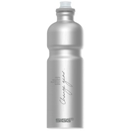 SIGG - Aluminium Bike Water Bottle - Move MyPlanet Alu - Climate Neutral Certified - Lightweight - BPA Free - Alu - 0.75 L