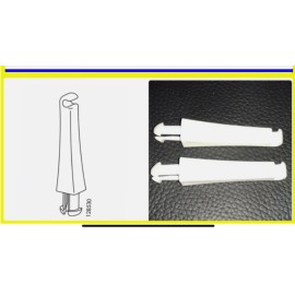 IKEA 2 x IKEA Corner cabinet carousel railing bracket Part# 128530