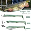 QualyQualy Soft Plastic Swimbait Paddle Tail Shad Lure Soft Bass