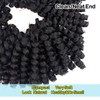 5 Packs 8 Inch Jumpy Wand Curl Crochet Hair Jamaican