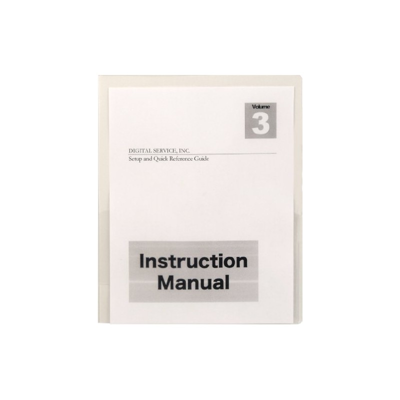 Lion 2-Pocket Plastic Folder, Clear, Pack of 4 (91100-CR-4P)