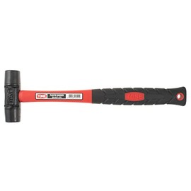 TONE Plastic Hammer BHAP-05 Red/Black 0.5 lb