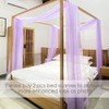 Linentalks Canopy Bed Scarf, Luxury Sheer Bed Canopy Scarf, Sheer
