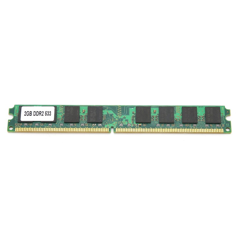 Memory Module Desktop Full Compatible DoubleSided 16Grain DDR2 2GB 533MHZ