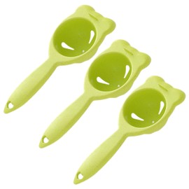3 Pcs Egg Separator Egg Yolk White Separator, Egg White Yolk Filter Separator, Egg Extractor Tool for Kitchen Baking Gadget