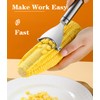 Magic Corn Peeler,304 Stainless Steel Corn Cutter,Convenient Efficient Thresher Corn