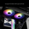Thermalright Grand Vision 240 ARGB Black CPU AIO Cooler,PC 240