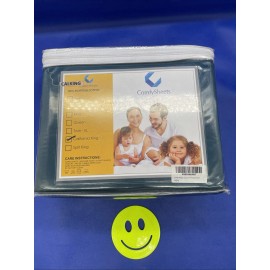 ComfySheets 1000 Thread Count 100% Egyptian Cotton Cal KING Sheet Set Blue Teal