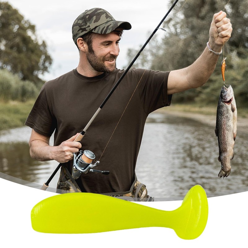 Soft Lures, Bass Fishing Lure Swim Baits, Fisherman Accessories Casting