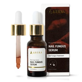 Abera Maximum Strength Nail Repair Serum - Intensive Care for Damaged and Hardened Nails - Supports Healthy Nails with Quick-Drying Formula for Fingernails and Toenails (Red)