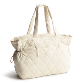 Vera Bradley Featherweight Knollton Travel Tote, Pumice Stone