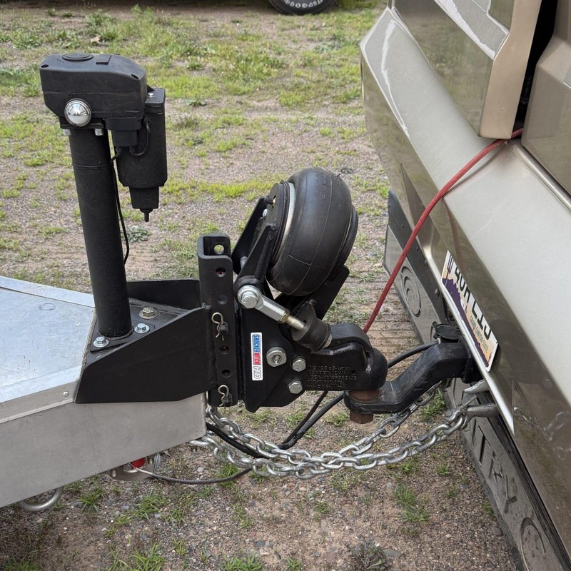 Vertical Channel Weld On Tongue Adapter for Trailer A-Frames -