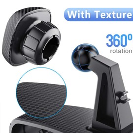 QUEMISS Handyhalterung Auto 360° Drehung Handy Lüftungsschlitz Handyhalter Auto Halter Universal Lüftungsschlitz Smart Phone Handyhalter fürs Auto