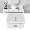 Toilet Paper Roll Box Cover Waterproof Punch Free Prevent Corrosion