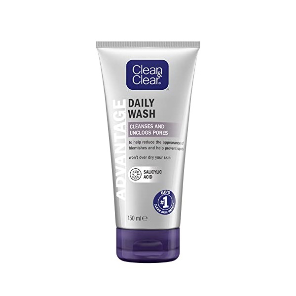 Clean and Clear Advantage Fast Action Daily Wash 150ml