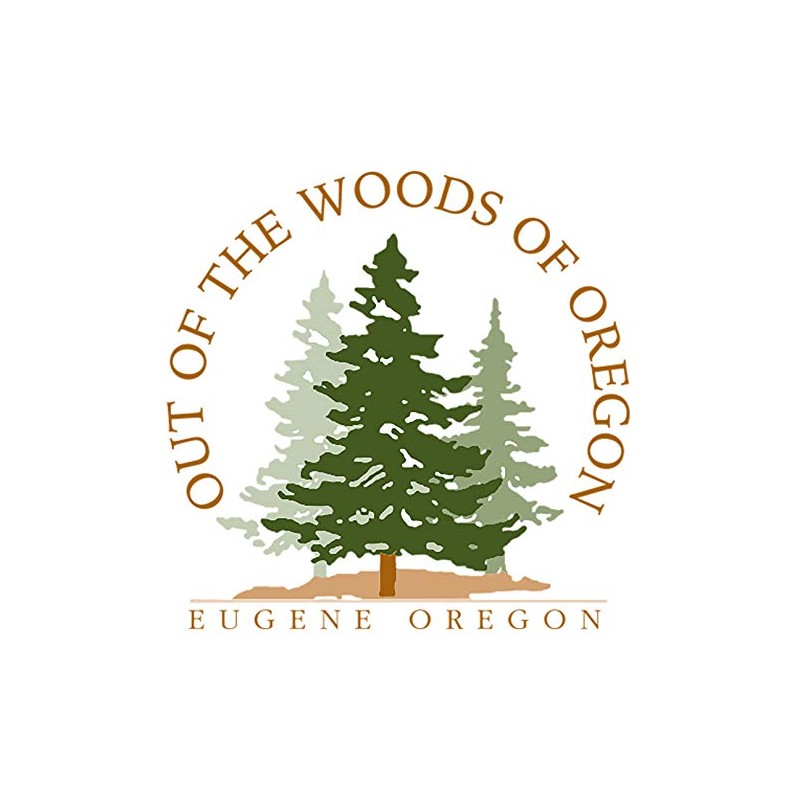 Out of the Woods of Oregon Set of Four Rustic